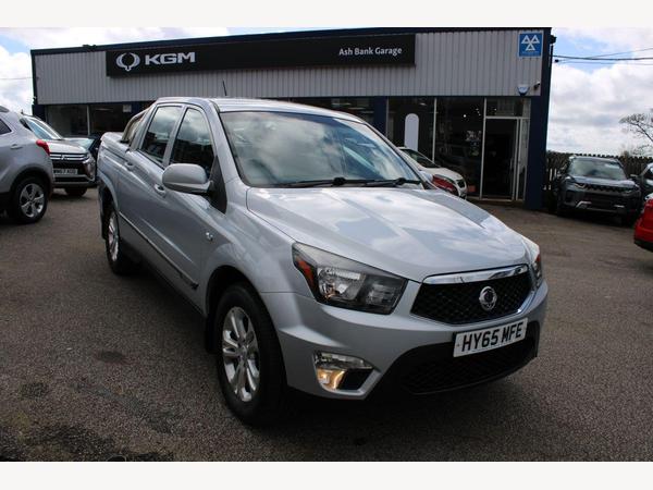 SsangYong Korando Sports 2.0 EX 5d AUTO 153 BHP 4X4 AUTOMATIC,APPLE I PLAY,DAB,B/T
