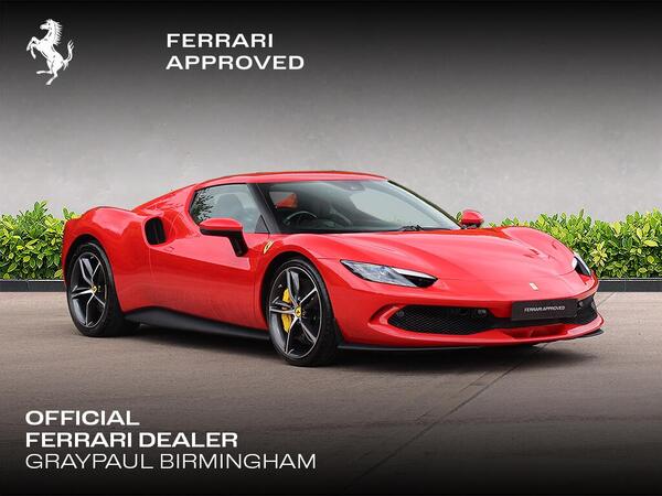 Ferrari 296 GTB 3.0T V6 7.45kWh F1 DCT Euro 6 (s/s) 2dr