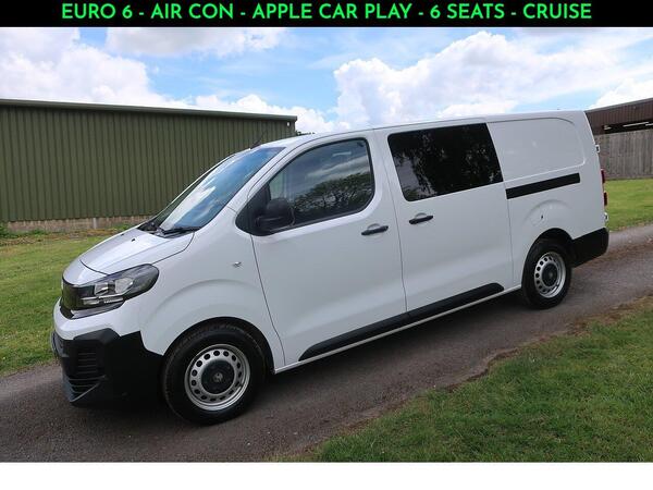Vauxhall Vivaro 2.0 Turbo D Prime XL Crew Van Double Cab 6dr Diesel Manual LWB Euro 6 (145 ps)