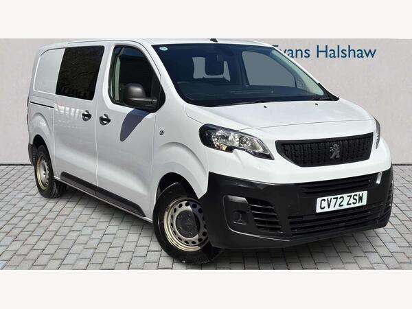 Peugeot Expert 2.0 BlueHDi 1200 Professional Premium Standard Crew Van Double Cab 6dr Diesel Manual MWB Euro 6 (s/s) (6 Seat) (145 ps)