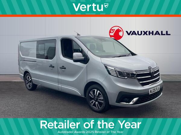 Renault Trafic Lwb Diesel LL30 Blue dCi 170 Extra Sport[Safety] Crew Van EDC