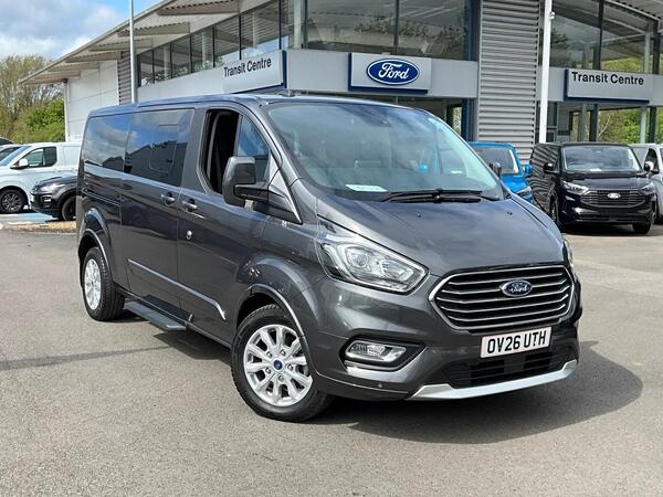 Ford Tourneo Custom 2.0 320 EcoBlue Titanium Minibus Double Cab 5dr Diesel Auto L2 Euro 6 (s/s) (130 ps)