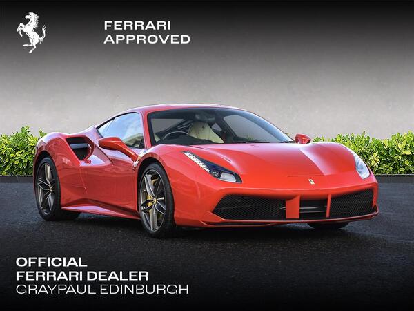 Ferrari 488 3.9T V8 GTB F1 DCT Euro 6 (s/s) 2dr