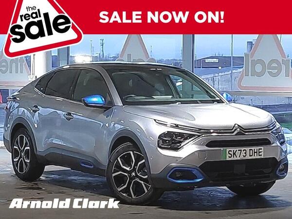 Citroen e-C4 X 50kWh Shine Plus Fastback Auto 4dr (7.4kW Charger)