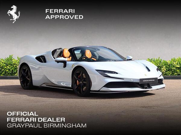 Ferrari SF90 Spider 4.0T V8 7.9kWh F1 DCT 4WD Euro 6 (s/s) 2dr