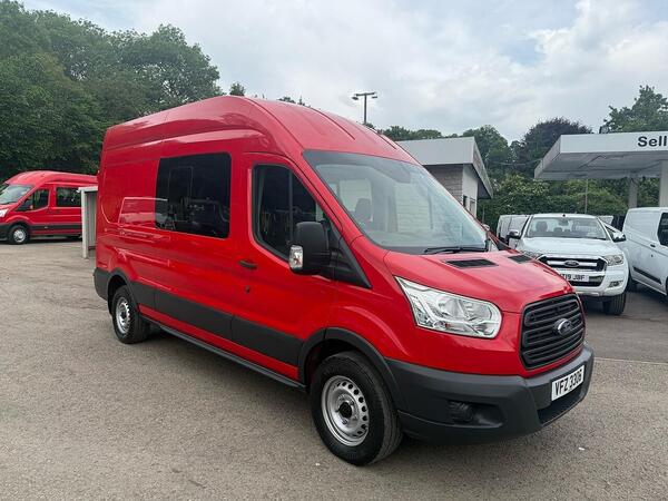 Ford Transit 2.2 TDCi 350 Crew Van Double Cab 6dr Diesel Manual RWD L3 H2 Euro 5 (125 ps)