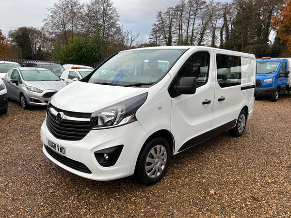 Vauxhall Vivaro 2900 SWB CREW VAN SPORTIVE 1.6 CDTI *EURO 6!!!
