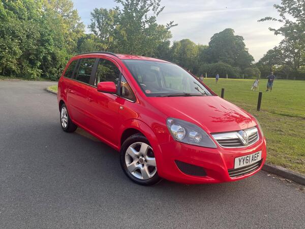 Vauxhall Zafira 1.6 16V Exclusiv Euro 5 5dr