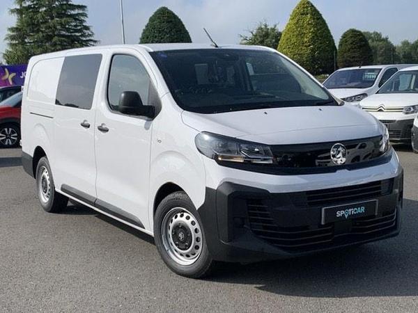 Vauxhall Vivaro 2.0 Turbo D 3100 Prime XL Crew Van LWB H1 Euro 6 6dr