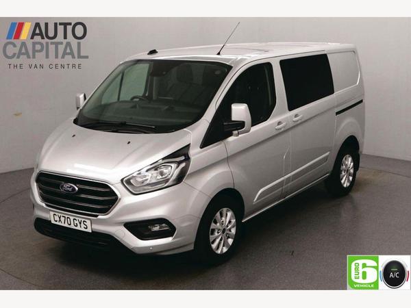 Ford Transit Custom 2.0 300 Limited EcoBlue Automatic 170 BHP L1 H1 6 Seats Combi Van Euro 6 ULEZ Free