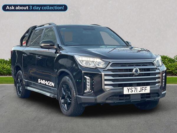 SsangYong Musso Double Cab Pick Up Saracen Auto 2.2