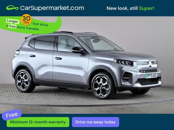 Citroen e-C3 Standard Range 44kWh MAX Auto 5dr (7.4kW Charger)