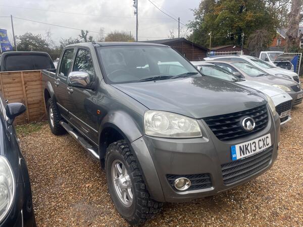 Great Wall Steed 2.0 TD SE Pickup 4dr Diesel Manual 4X4 (220 g/km, 141 bhp)