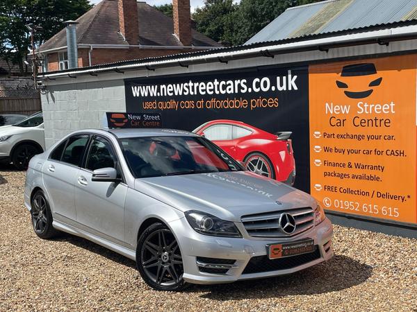 Mercedes-Benz C Class 2.1 C220 CDI AMG Sport Plus G-Tronic+ Euro 5 (s/s) 4dr