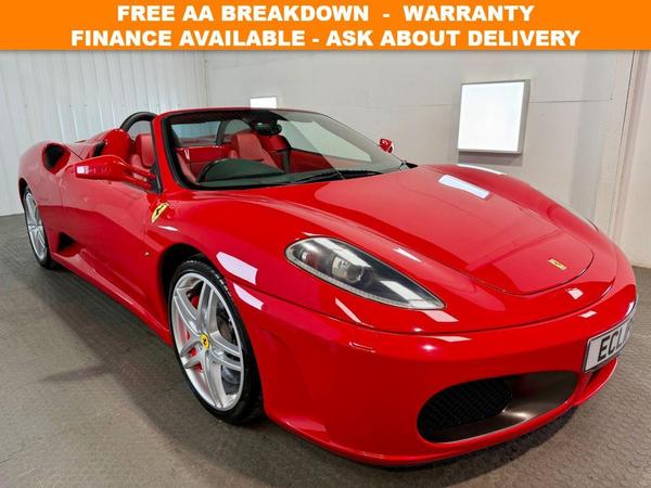 Ferrari F430 4.3 Spider 2dr Petrol F1 DCT (420 g/km, 490 bhp) LEATHER + RED CALIPERS + ALLOY