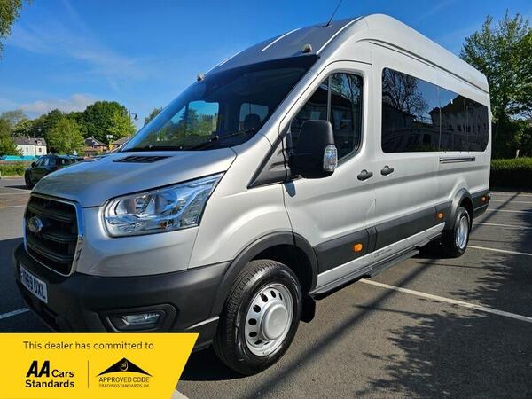 Ford Transit 2.0 460 EcoBlue Trend Minibus Diesel Manual RWD L4 High Roof Euro 6 (s/s) (17 Seat, DRW) (170 ps)