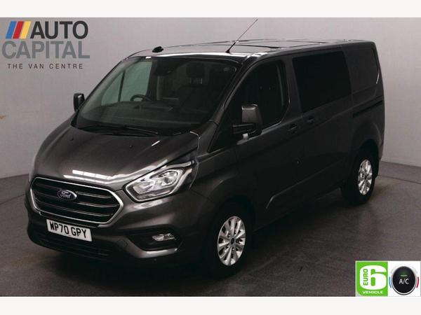Ford Transit Custom 2.0 300 Limited EcoBlue Automatic 170 BHP L1 H1 6 Seats Combi Van Euro 6 ULEZ Free