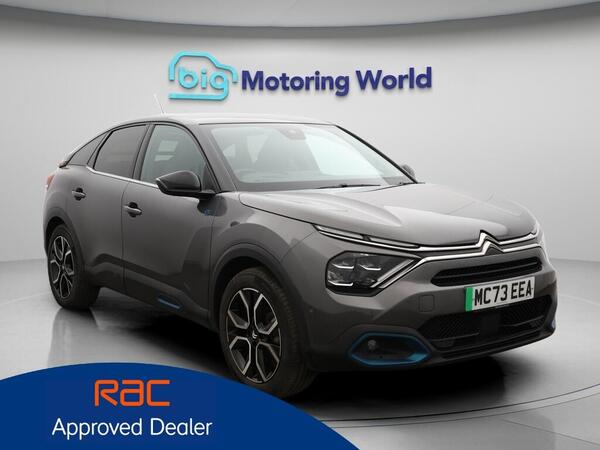 Citroen e-C4 50kWh Shine Plus Auto 5dr (7.4kW Charger)