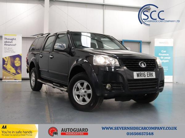 Great Wall Steed 2.0 TD S Pickup 4dr Diesel Manual 4X4 (222 g/km, 141 bhp)