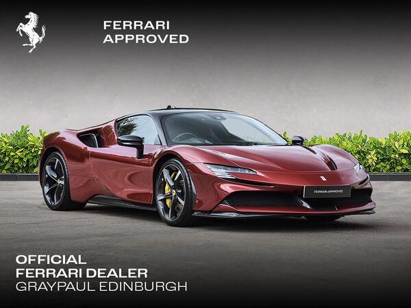 Ferrari SF90 Stradale 4.0T V8 7.9kWh F1 DCT 4WD Euro 6 (s/s) 2dr