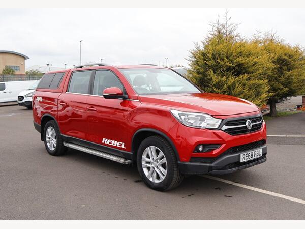 SsangYong Musso 2.2D Rebel Pickup Double Cab 4dr Diesel Auto 4WD Euro 6 (181 ps) Quality & Best value Assured