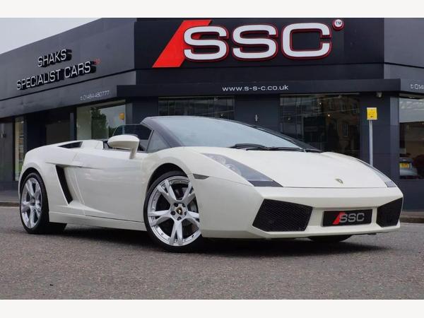 Lamborghini Gallardo 5.0 V10 Spyder EGear 4WD Euro 4 2dr