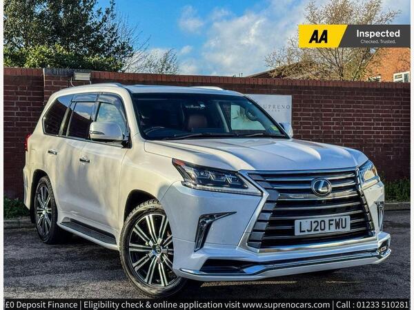 Lexus LX LX570 5.7 V8 Automatic 4X4 8 seats 5dr