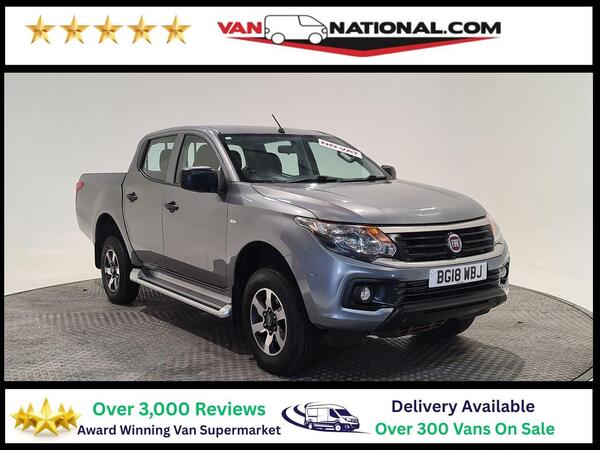 Fiat Fullback 2.4D Sx Double Cab Pick Up 4wd 150BHP NO VAT