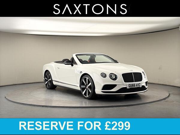 Bentley Continental 4.0 V8 GTC S Auto 4WD Euro 6 2dr