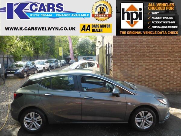 Vauxhall Astra 1.4i Design Euro 6 5dr