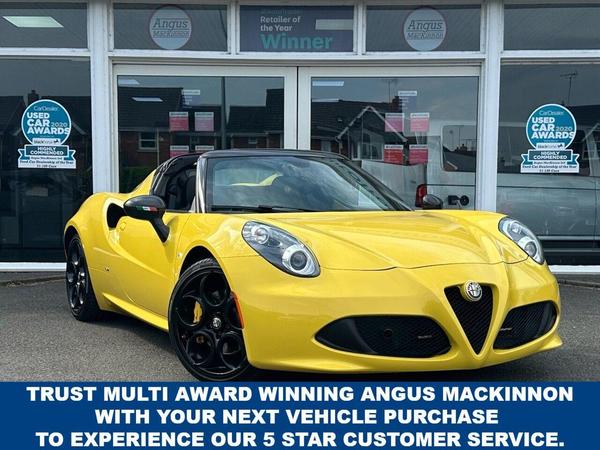Alfa Romeo 4C 1750 TBi 50th Anniversary Spider TCT Euro 6 2dr