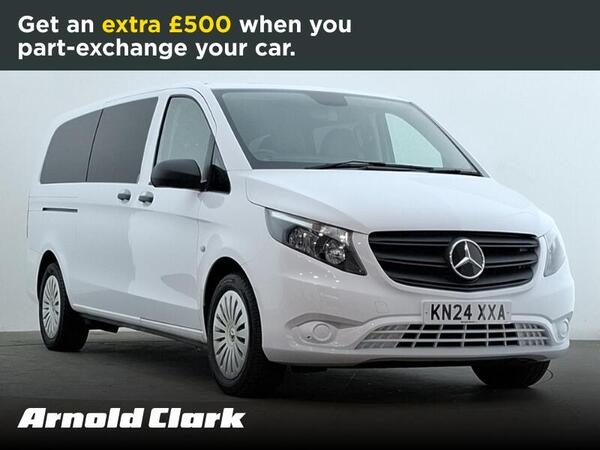 Mercedes-Benz Vito 2.1 114 CDI PRO Tourer Double Cab 5dr Diesel G-Tronic RWD L3 Euro 6 (s/s) (XLWB) (136 ps)