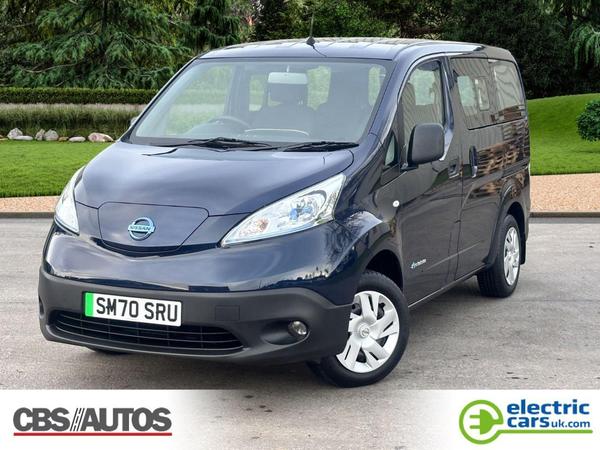 Nissan e-NV200 40kWh WHEELCHAIR ADAPTED Acenta Combi Van Double Cab 5dr Electric Auto (5 Seat, Quick Charge) (109 ps) BROTHERWOOD WHEELCHAIR CONVERSION
