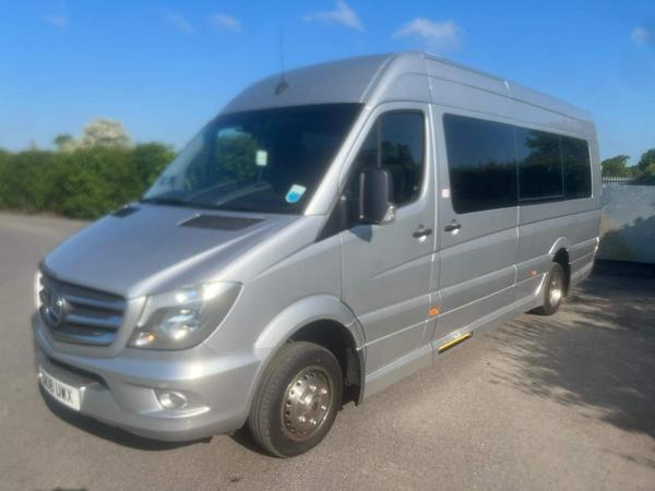 Mercedes-Benz Sprinter 2.1 CDI TL17 Tourer Double Cab 5dr Diesel Manual RWD LWB High Roof Euro 6 (140 ps)