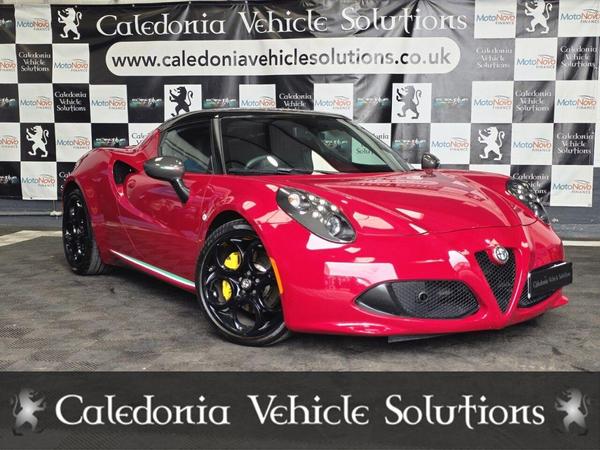 Alfa Romeo 4C 1.7l 2d AUTO 240 BHP FULL SERVICE HISTORY, 12 MONTHS MOT