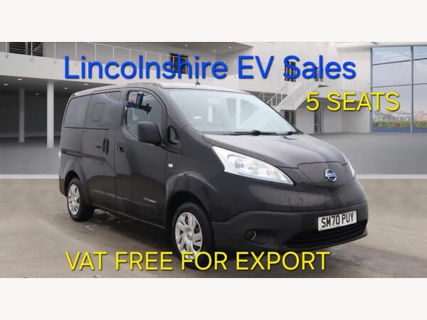 Nissan e-NV200 40kWh Acenta Combi Van Double Cab 5dr Electric Auto (5 Seat, Quick Charge) (109 ps)