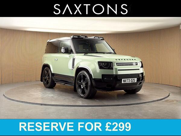 Land Rover Defender 90 3.0 D300 MHEV 75th Limited Edition Auto 4WD Euro 6 (s/s) 3dr
