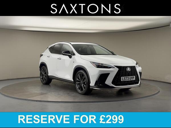 Lexus NX 2.5 450h+ 18.1kWh F Sport E-CVT 4WD Euro 6 (s/s) 5dr