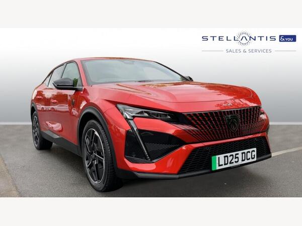 Peugeot E-408 58kWh GT Fastback Auto 5dr