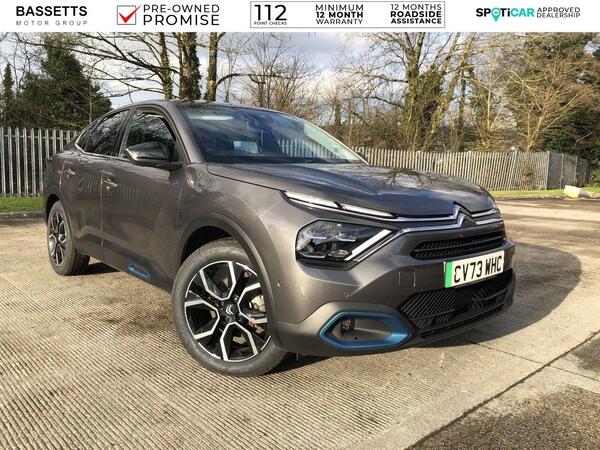 Citroen e-C4 X 50kWh Shine Plus Fastback Auto 4dr (7.4kW Charger)