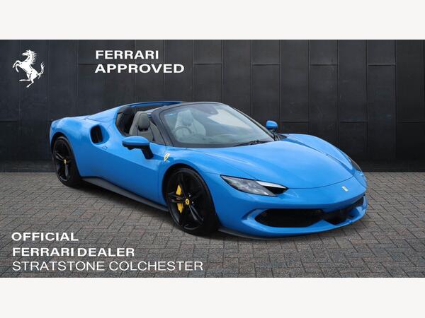 Ferrari 296 GTS 3.0T V6 7.45kWh Spider F1 DCT Euro 6 (s/s) 2dr
