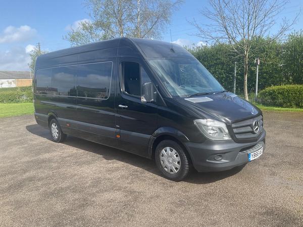 Mercedes-Benz Sprinter 2.1 CDI BlueEfficiency TL7 Tourer Double Cab 5dr Diesel Manual RWD LWB High Roof Euro 6 (s/s) (163 ps)