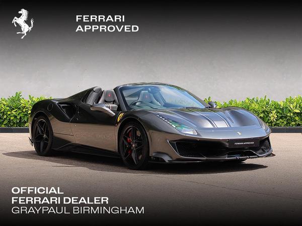 Ferrari 488 Pista 3.9T V8 Spider F1 DCT Euro 6 (s/s) 2dr