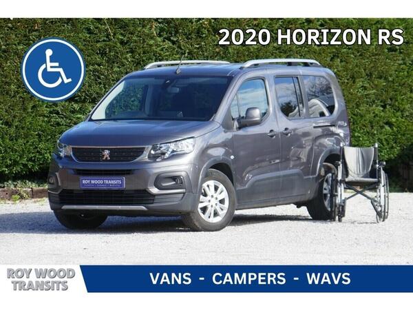 Peugeot Rifter Auto Allure - Allied Horizon RS - Lwb - Genuine 5 seats plus one wheelchair 1.5 5dr WAV Automatic Diesel