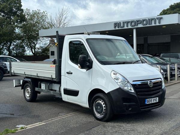 Vauxhall Movano 2.3 F3500 L2H1 C/C CDTI 123 BHP Tipper full mot