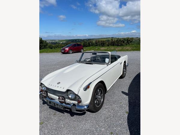 Triumph TR4 TR4A original uk car