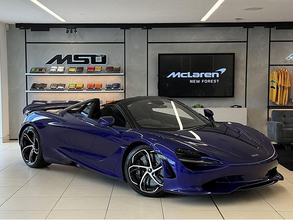 McLaren 750S 4.0T V8 Spider SSG Euro 6 (s/s) 2dr