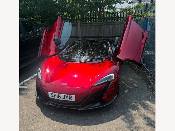 McLaren 650S 3.8T V8 Spider SSG Euro 5 2dr