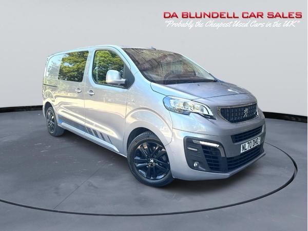 Peugeot Expert 2.0 BlueHDi 1200 Sport Edition Standard Crew Van EAT8 MWB Euro 6 (s/s) 6dr (6 Seat)