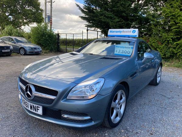 Mercedes-Benz SLK 1.8 SLK200 BlueEfficiency G-Tronic+ Euro 5 (s/s) 2dr